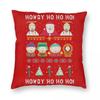 Mr Hankey Around The Christmas Tree South-Park Pillowcase Printed Fabric Cushion Cover Decorative Throw Pillow Case Cover Home