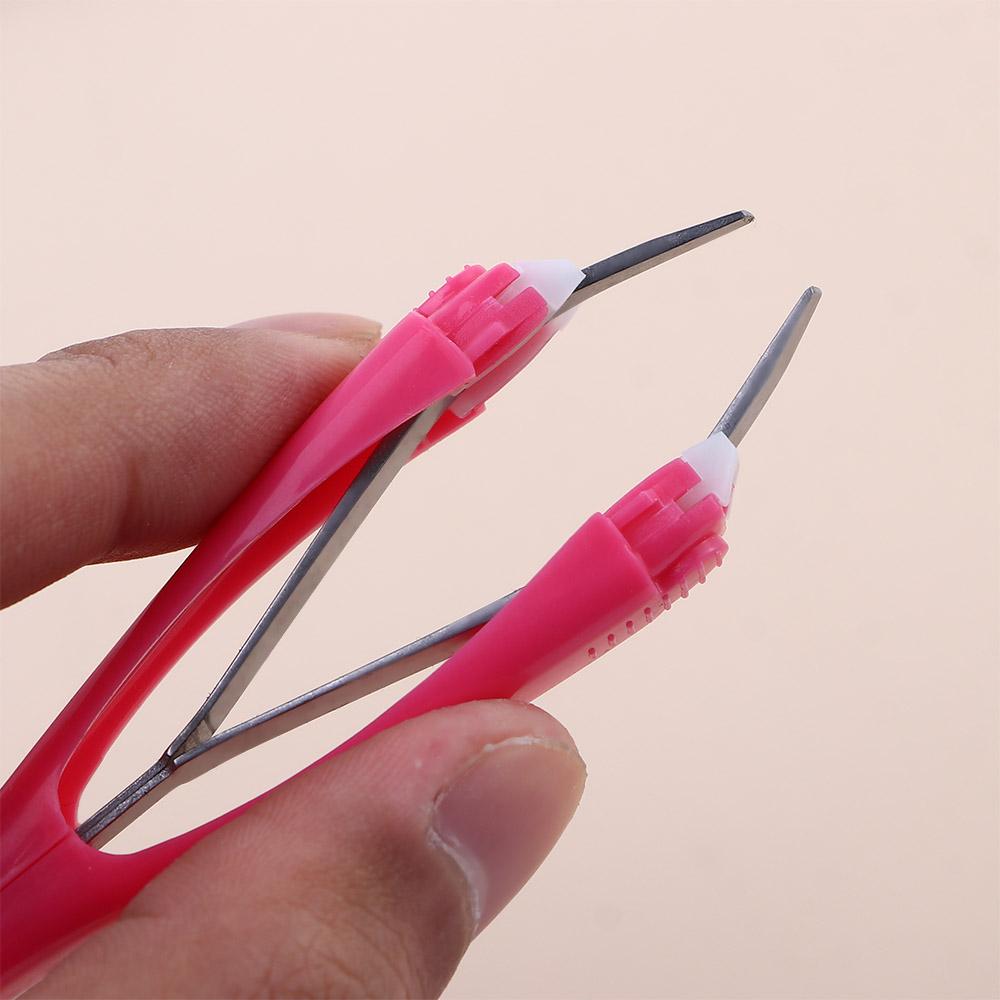 Stainless Steel Eyebrow Trimming Blackhead Removal Hair Removal Automatic Eyebrow Tweezer Makeup Tool Clip Clamps Eyebrow Pinch