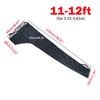 210D Sail Cover 8-9ft 9-10ft 10-11ft 11-12ft 12-13ft Mainsail Boom Cover Boat Cover Waterproof Anti UV Sunshade Dustproof Boom