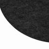 2pcs Round Turntable Platter Mat 3mm Thick Vinyl Record Player Mat  Vinyl Record Player