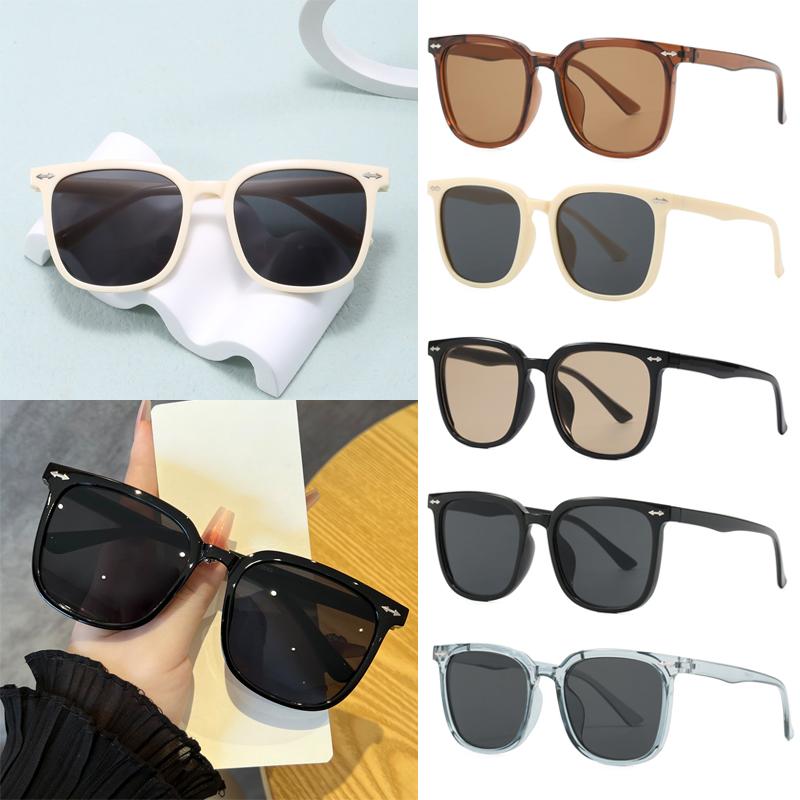 1pcs/5pcs Classics Square Frame Sunglasses Sets Women Outdoor Sports Sunshade Minimalist Design Retro Eyeglasses UV400 Glasses
