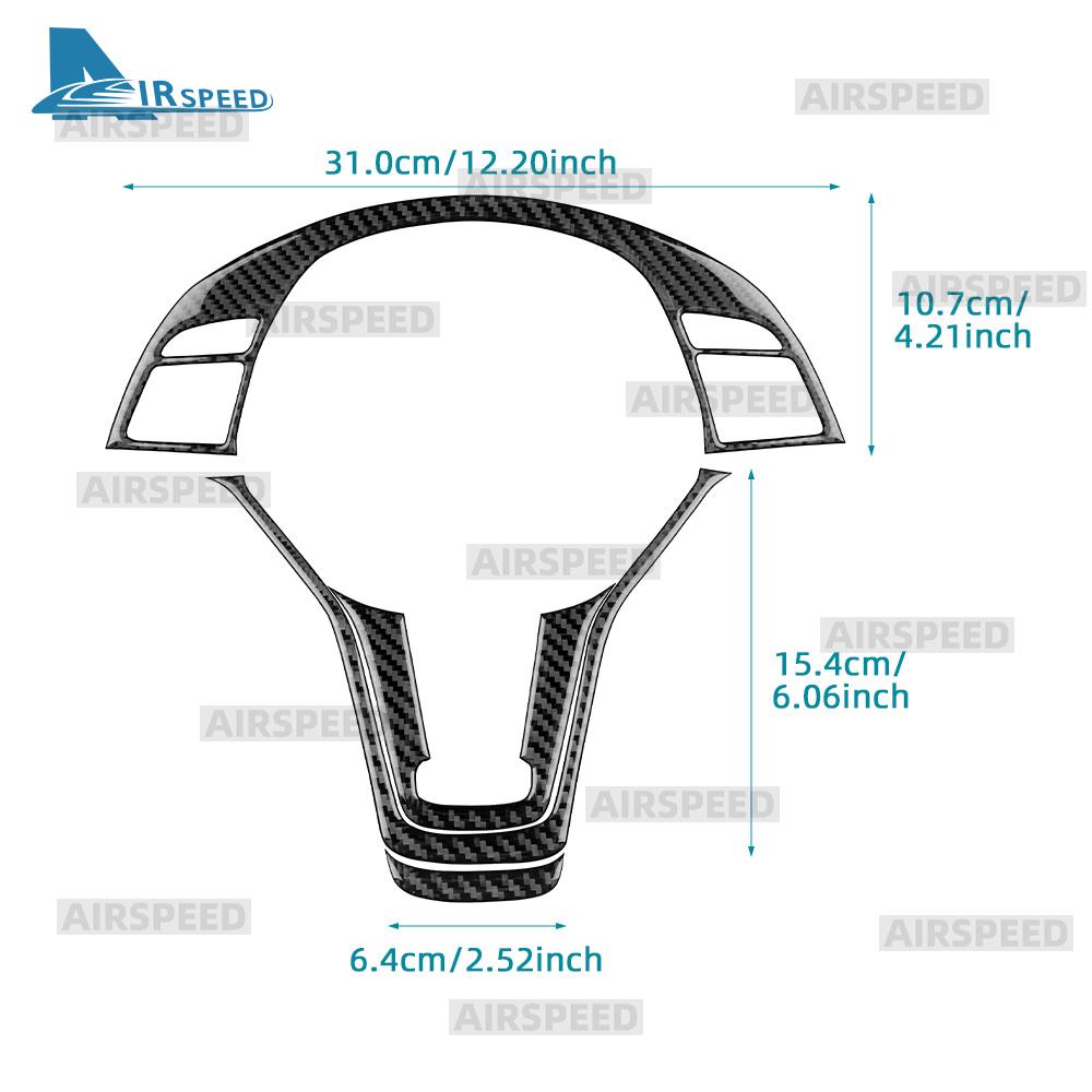 Real Soft Carbon Fiber Trim Sticker For Mercedes Benz SLK R172 2011 2012 2013 2014 2015 2016 Car Steering Wheel Button Panel