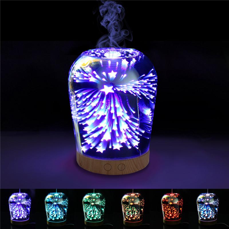 Buy 3D Night Light Essential Oil Aroma Diffuser Ultrasonic Humidifier ...