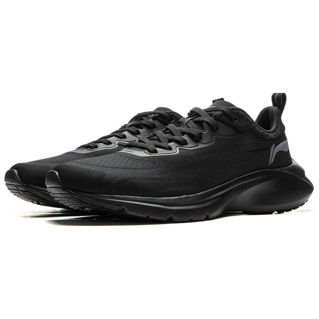Li Ning Yun Que Comfortable Durable Low-Top Running Shoes Men sneaker Black ARSU063-1