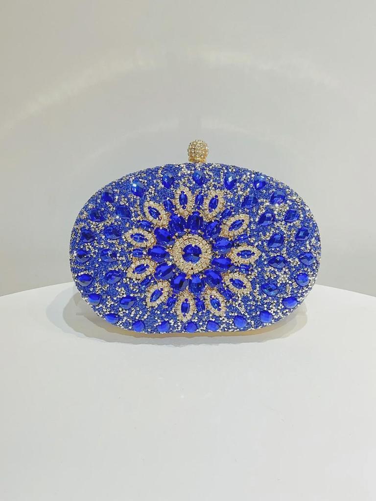 Europäische und amerikanische Retro-Clutch mit Diamanten: Elegante Prinzessinnen-Handtasche für Bar, KTV-Party oder Abendessen.