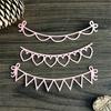 Heart Banners Cutting Dies Metal Die Cuts Embossing Templates Molds Cuts Stencils for Scrapbooking Card Decoration