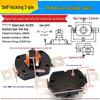 High-Brightness Self-Locking Mini Push-Button Power Switch