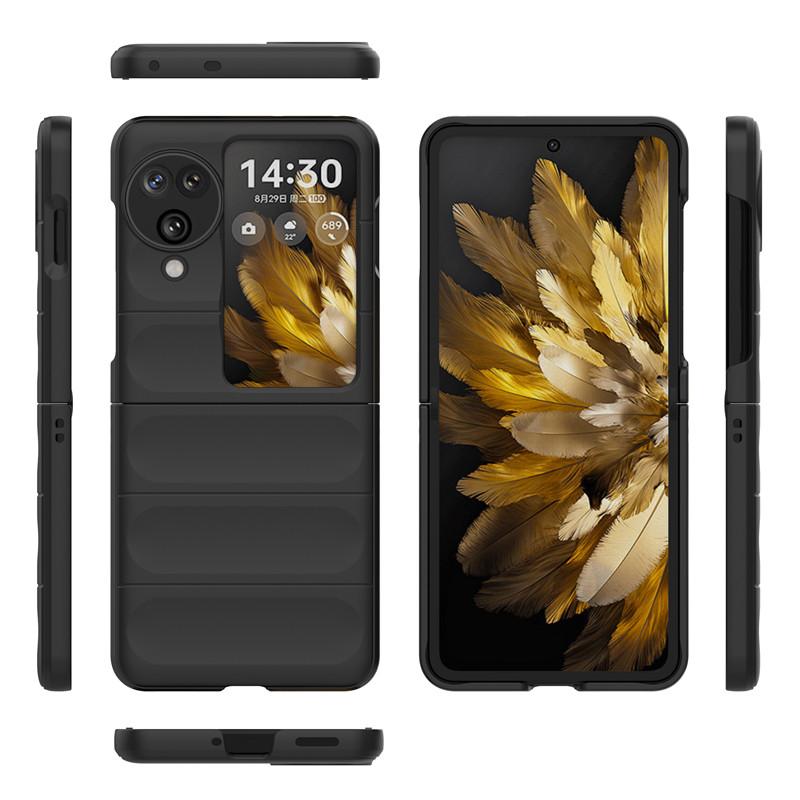 For OPPO Find N3 Flip Case OPPO Find N2 N3 Flip 5G Cover Luxury Matte PC Shockproof Protective Hard Back Cover OPPO Find N3 Flip