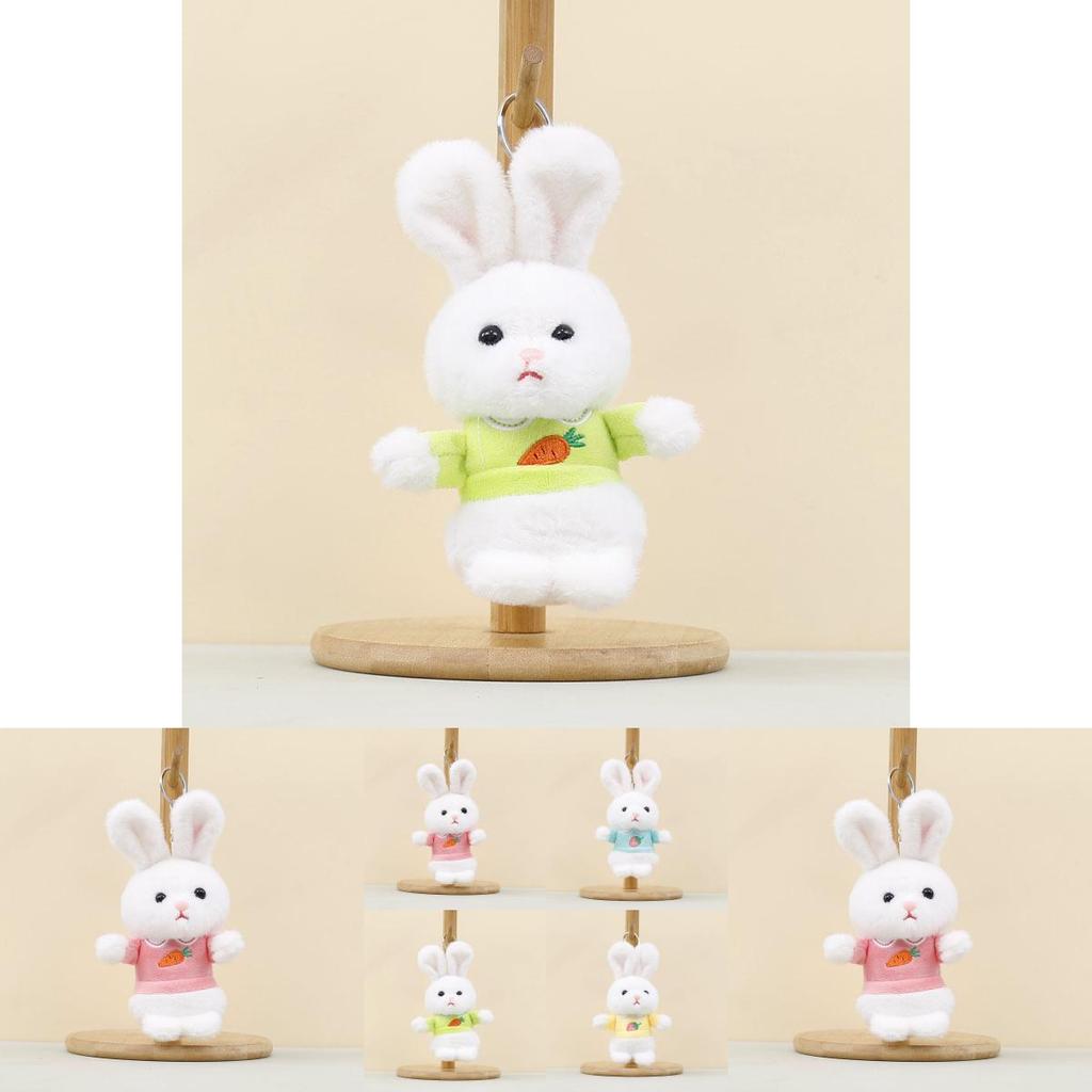 Plush Bunny Keychain With Carrot Design For Kids And Teen Gifts