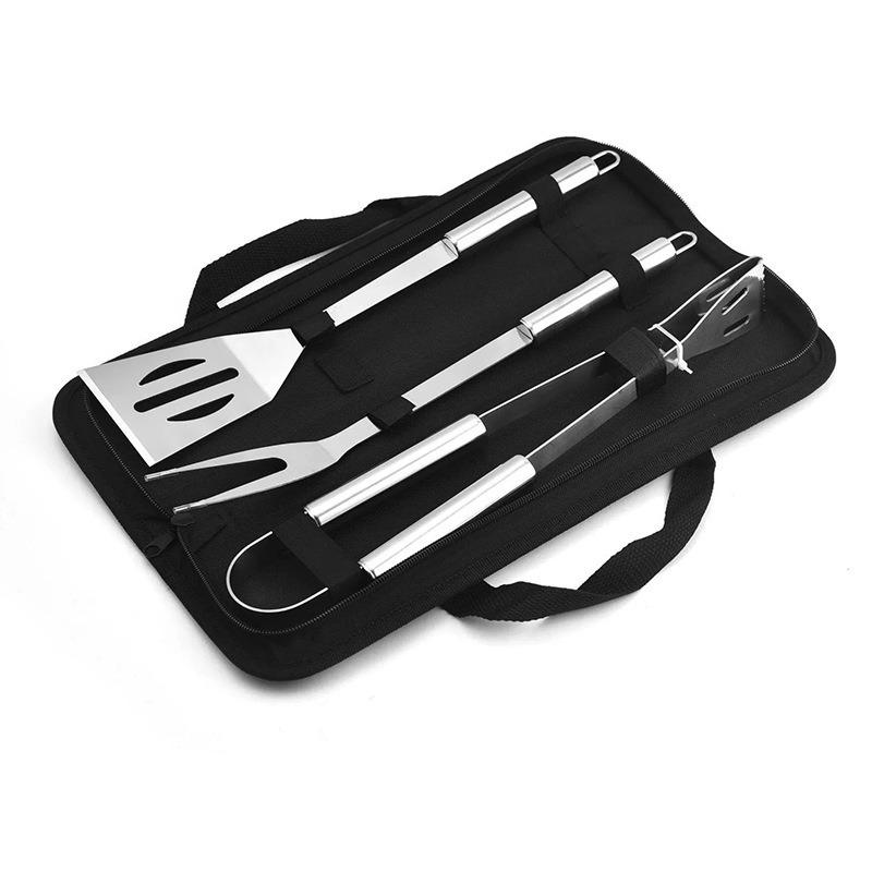 

Бытовой Набор Инструментов для Барбекю из Нержавеющей Стали для Улицы Упаковка в Сумку для Барбекю Инструменты для Барбекю Кухонные Инструменты
