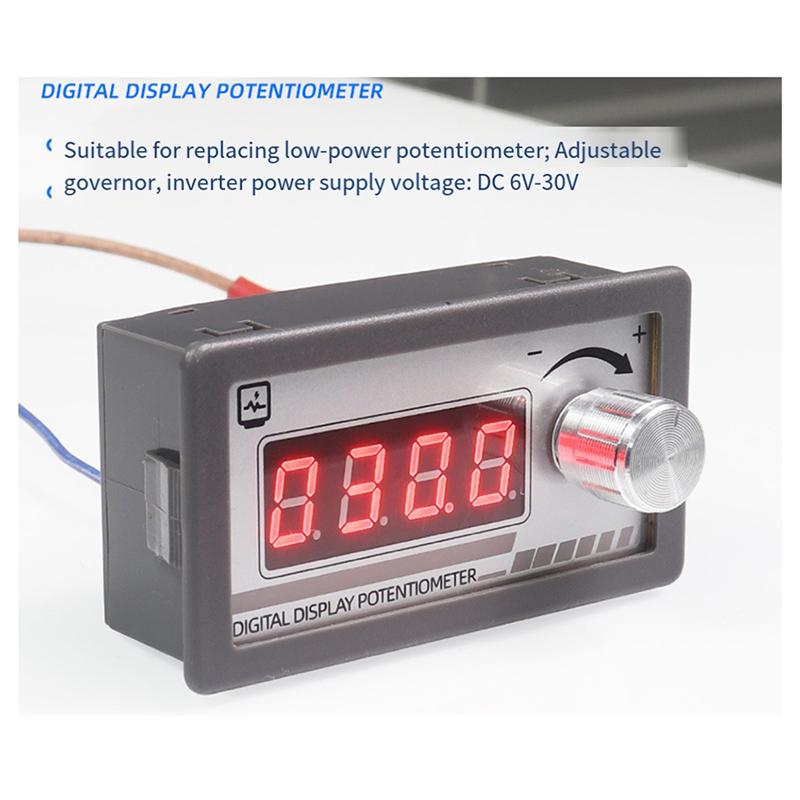 B97A-Digital Display Potentiometer Resistance Signal Simulator For Speed Controller Inverter