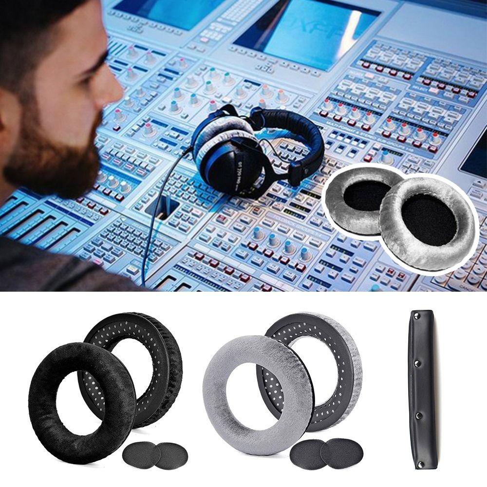 Accessories Dustproof Headset Headband Repair Spare Parts Ear Pads Sweatproof Headset Cushion for Beyerdynamic