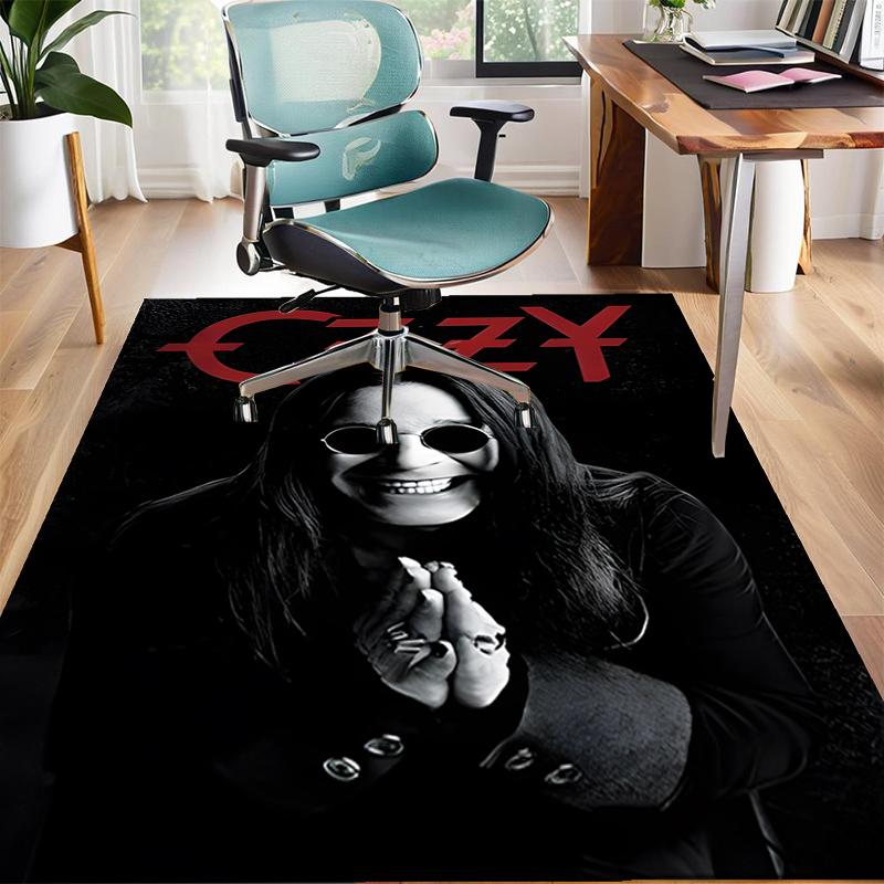 Ozzy Polyester Carpet, Soft Indoor Mat for Office Chair, Living Room, Computer Desk - Decorative Home Office Rug Design