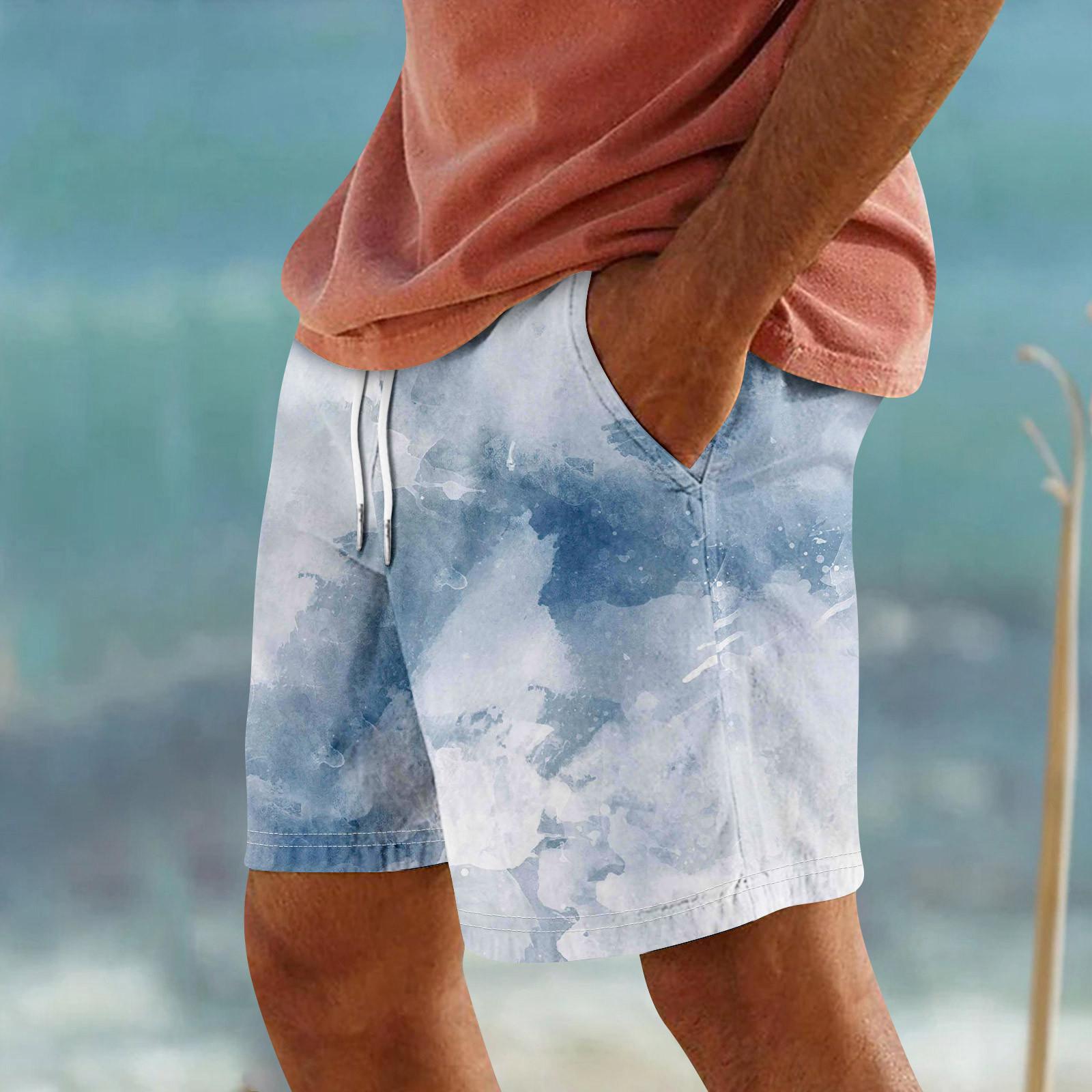 

Мужские спортивные хлопковые льняные повседневные свободные шорты Повседневные спортивные шорты с карманами Брюки XL