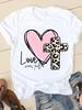 Clothing Summer Letter Printing 2022 Short Sleeve Ladies Casual WoFashion Graphic Tee T-shirts Female T Shirt Clothes