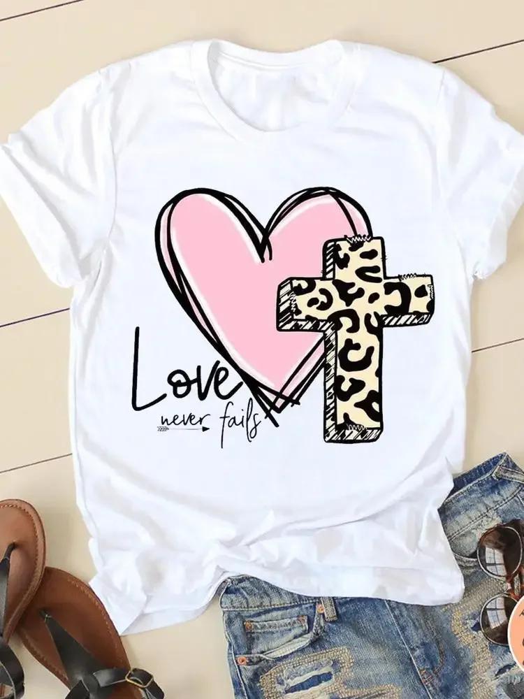 Clothing Summer Letter Printing 2022 Short Sleeve Ladies Casual WoFashion Graphic Tee T-shirts Female T Shirt Clothes