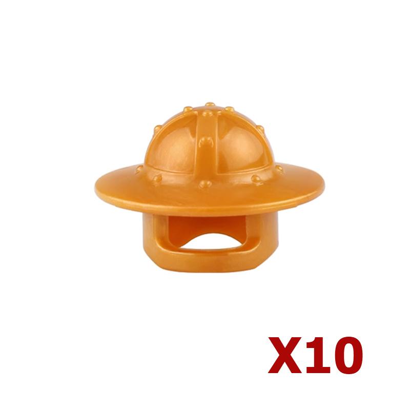 MOC Baustein Mittelalter Ritter Römischer Soldat Zubehör Helm Kopfbedeckung Flammenfeder Schwarzer Adler Schild König Umhang Ziegelstein Spielzeug