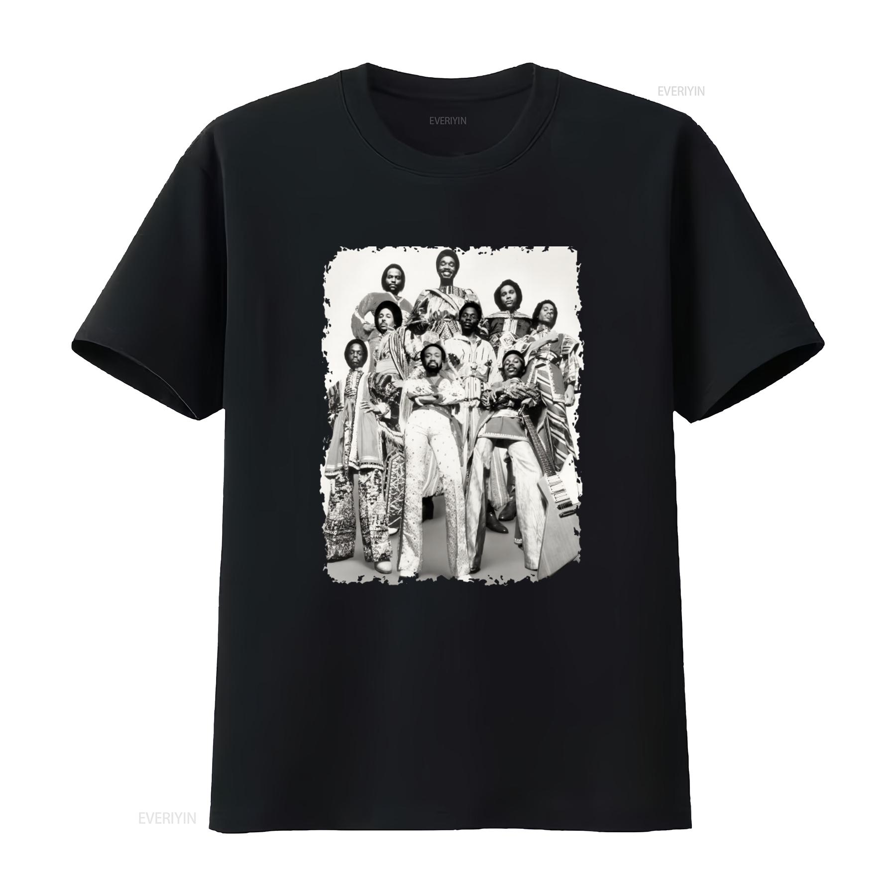 

Earth Wind Fire Band Retro Style T Shirt for Men Fashion Print vintage Washed Comfortable designer clothes Stylish 4XL