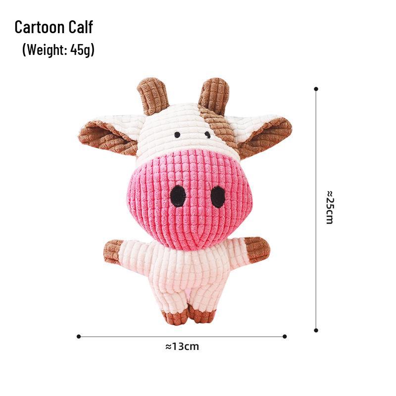 Durable Cartoon Elephant Teething Toy for Pets
