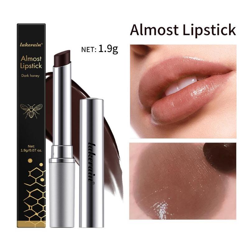 Černý med balzám na rty Hydratační a vyživující Vitamín E Medový balzám na rty