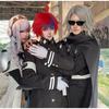 Tsukumo Kako Sizuhara Hiruko Damenmantel-Kleid-Set Cosplay Kostüm Anzug Die Hundert Cos Linie -Letzte Verteidigungsakademie Halloween Anzug