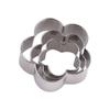3Pcs 3D Mini House Scenery Christmas Cookie Cutter Set Cookie Biscuit Mold Steel Gingerbread House Fondant Cutter Baking Tool