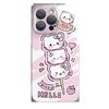 Applicable to iphone11promax apple 11 huawei mobile phone case 11 red rice kulo fun eating barbecue Sanrio