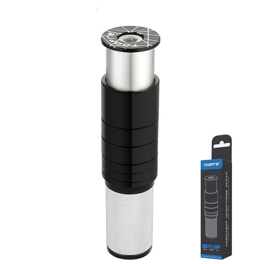 Bike Stem Riser Bike Fork Stem Extender Bicycle Handlebar Raiser 0 1-2 black #1