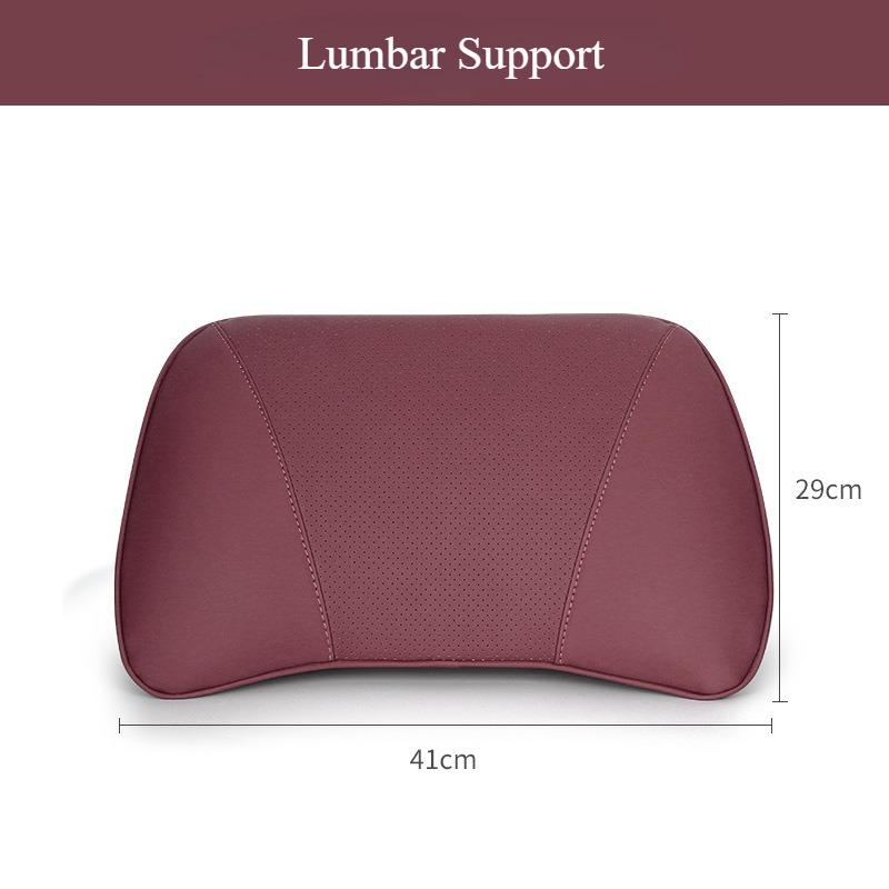 Memory Foam Car Headrests Neck Pillows Lumbar Support Car Seat Cushions Ergonomic Pillow for Comfortable Drive