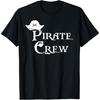 Piraten Crew Lustiges Halloween Kostüm Party Männer Jungen T-Shirt