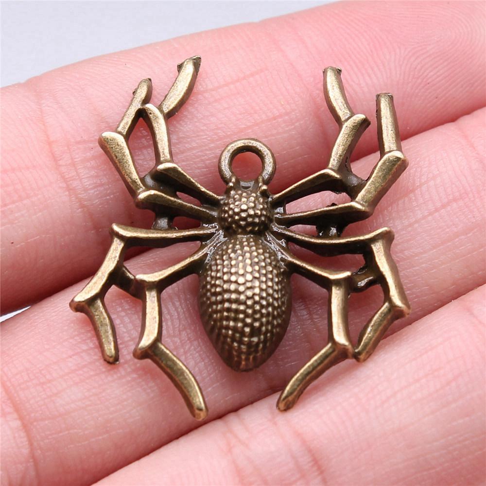 Charms Spider Halloween Bat Pendants Kids' Jewelry Materials QC119