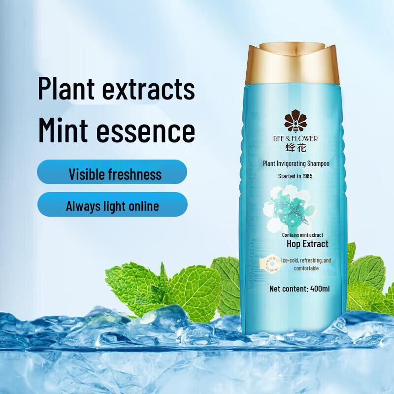 Bee & Flower Invigorating Mint Shampoo