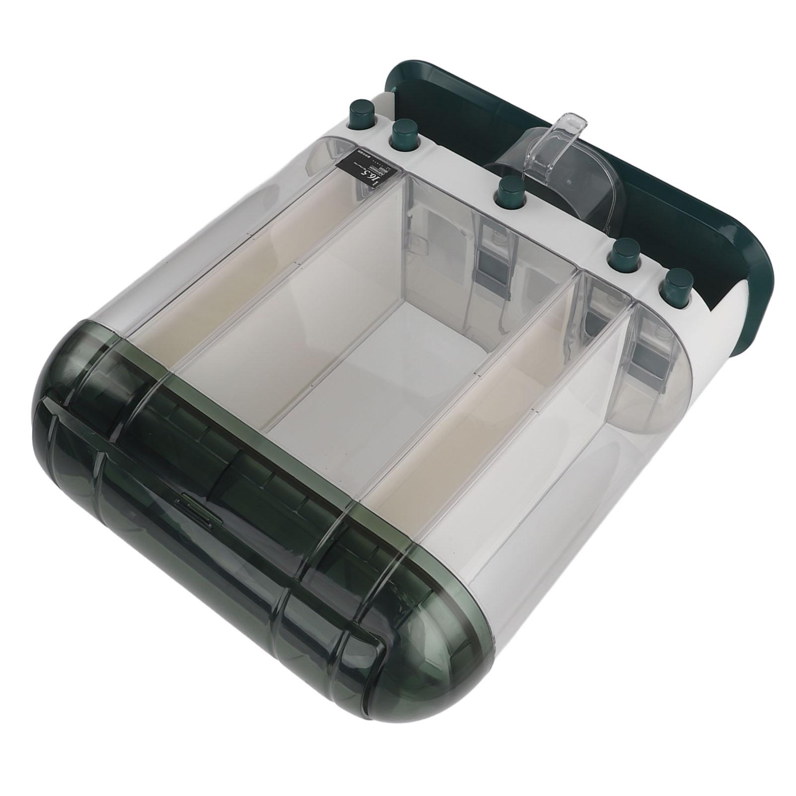 Rice Dispenser 16.5kg Large Capacity Transparent Sealed Rice Bucket Airtight Flour Storage Container