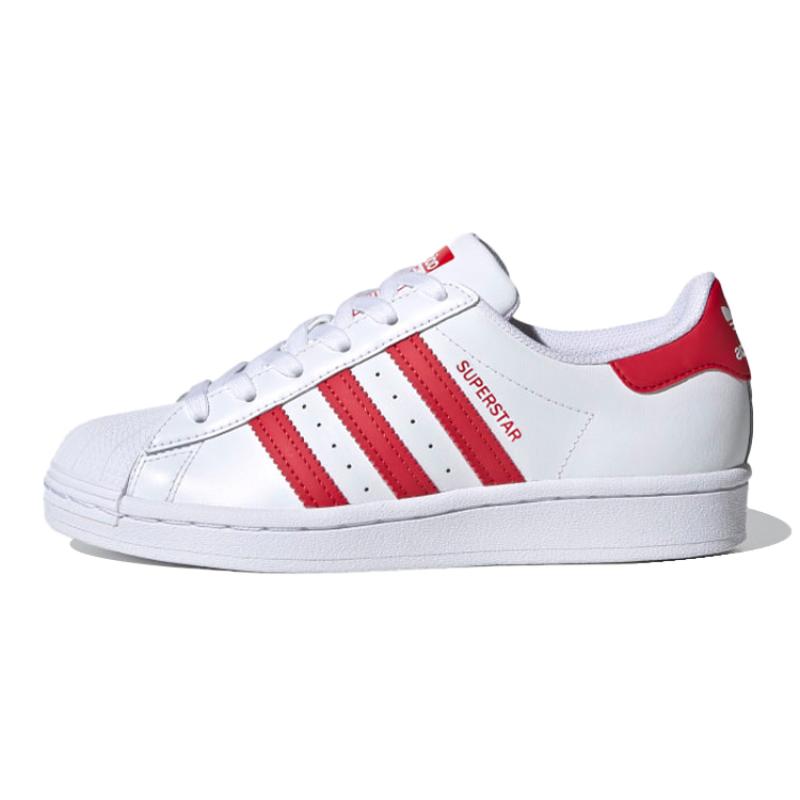 

Adidas Originals J Balance Low Top Kids Skateboarding Shoes White Red Sneakers FW8293 36⅔