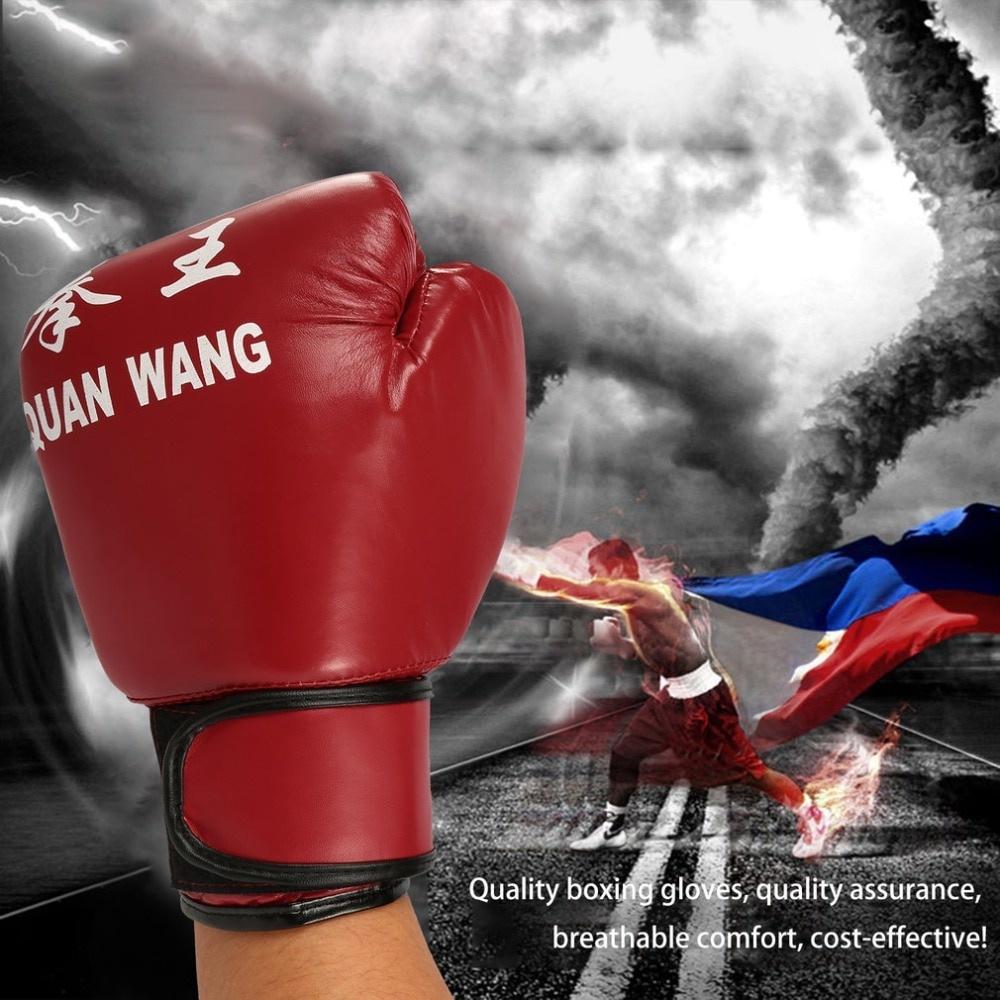Kırmızı yetişkin boks eldiveni profesyonel kum torbası astar eldiven Kickboks eldiveni Pugilism erkek kadın eğitim mücadele aracı