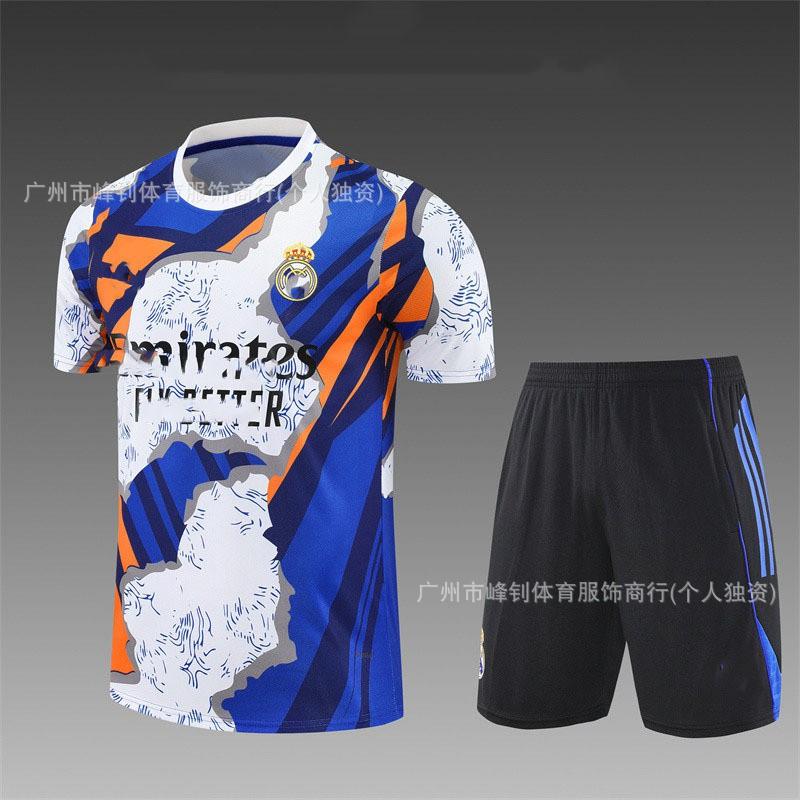 2526 Football Training Clothes Children's Suit Eindhoven Short-sleeved Shirt Club Same Style