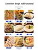 Commercial Automatic Pancake and Spring Roll Machine: Braised Meat Roll, Thin Pancake, Roast Duck, Fried Skewer Cooking Hydraulic Press