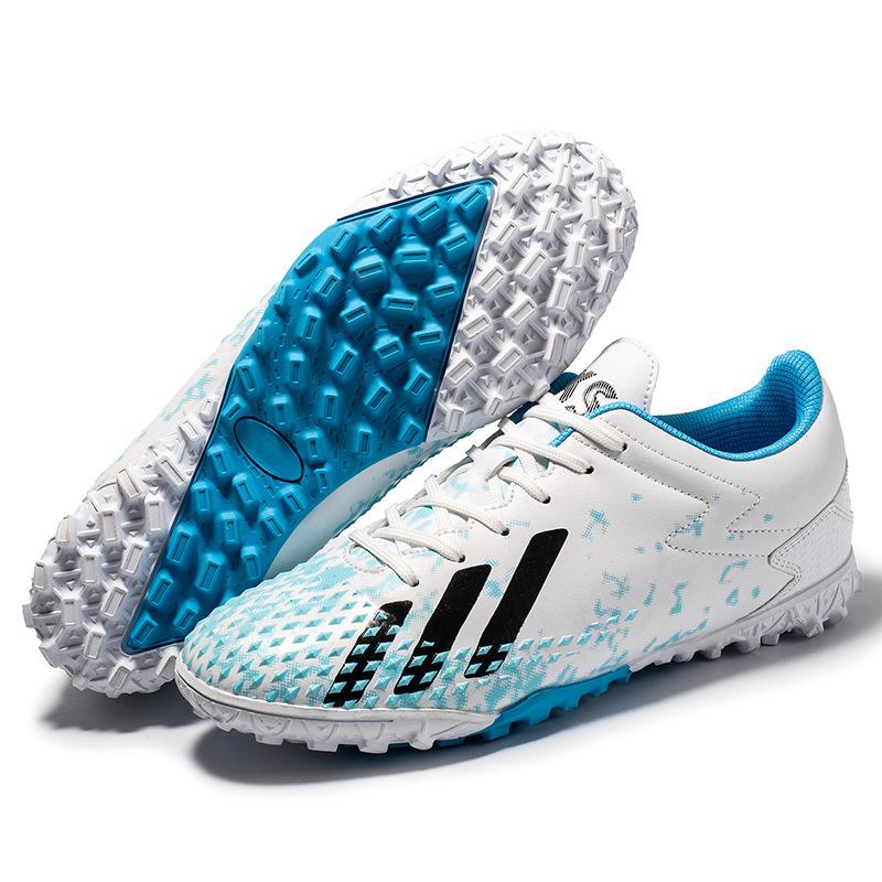 2025 new high-top mandarin duck football shoes men's broken nails children's girls AG long nails student training sports shoes
