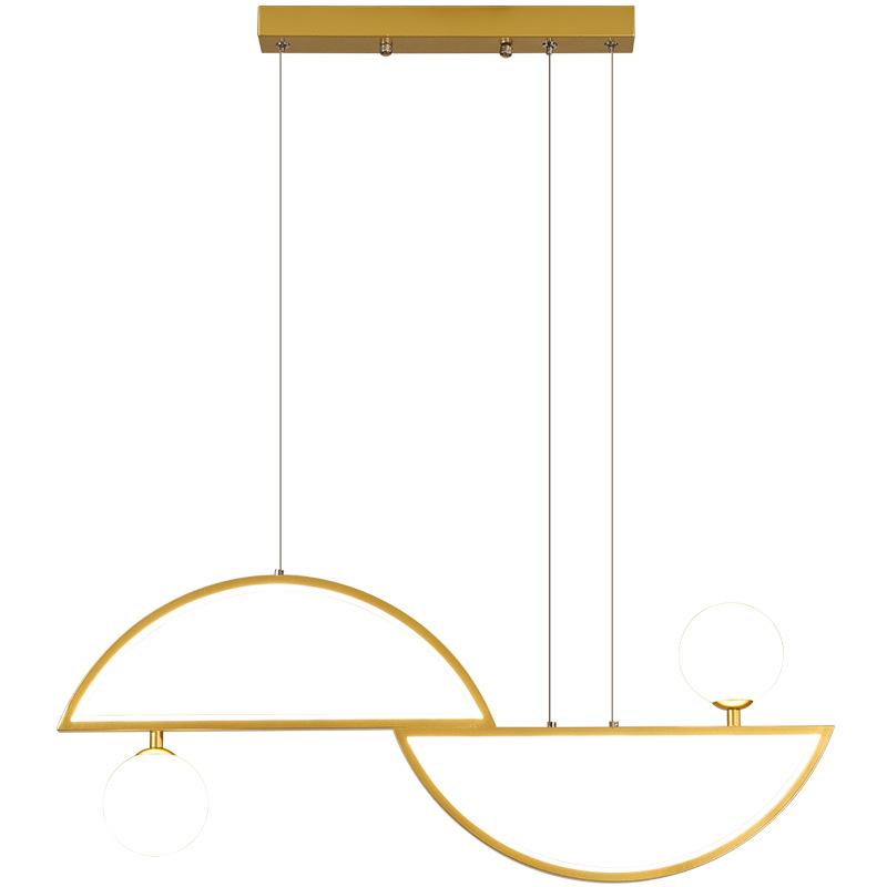 Nordic Led Chandeliers Modern Pendant Lamps for Living Dining Room Kitchen Bedroom Glass Ball Home Indoor Ceiling Hanging Lights