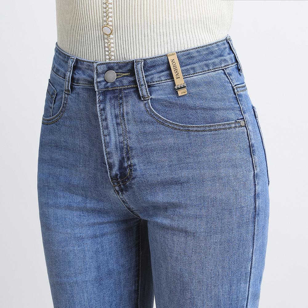 Plus Size High Waist Stretch Jeans for Women - Narrow, Wide, or Straight Leg, Comfortable Mom Jeans for Autumn 2025