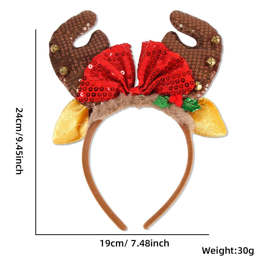 Photo Props Christmas Headband Santa Claus Leg Xmas Hair Band Xmas Hat Bands Christmas Decor