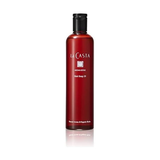 La CASTA Shampoo Aroma Esthetic Hair Soap 35 Organic 300ml For moist, smooth and shiny hair Made in Japan Natural Aroma