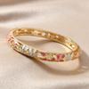 Traditional Vintage Cloisonne Bangle Enamel Women's Hand Bracelet  Jewelry Gifts