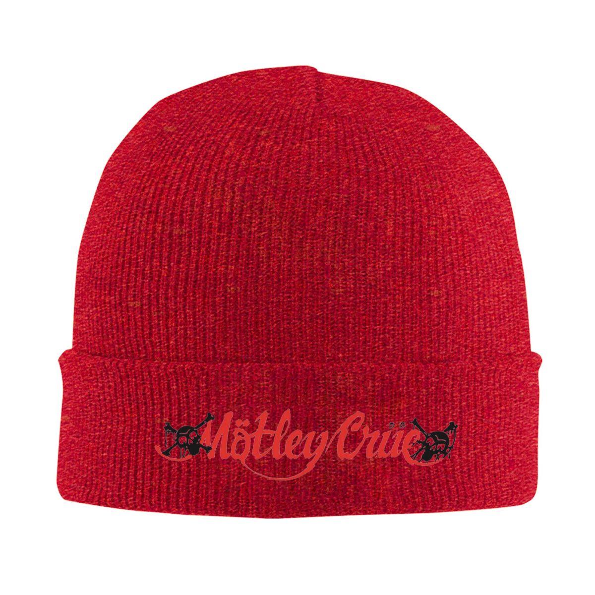 

Motleys Crues Metal Rock Warm Knitted Cap Fashion Bonnet Hat Autumn Winter Outdoor Beanies Hats for Unisex Adult One Size