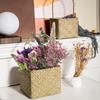 Storage Organizer Flower Arrangement Basket Handwoven Woven Picnic Baskets  Shopping Storage