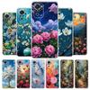 Oil Painting Of Flowers Soft Phone Case For Xiaomi Redmi Note 15 14 13 12 4G 10 11 Pro Plus 5G 14C 13C 12C 10C 9A Cover
