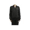 Adidas Neo Solid Color Sports Casual Jacket Women Jackets Black DZ7605