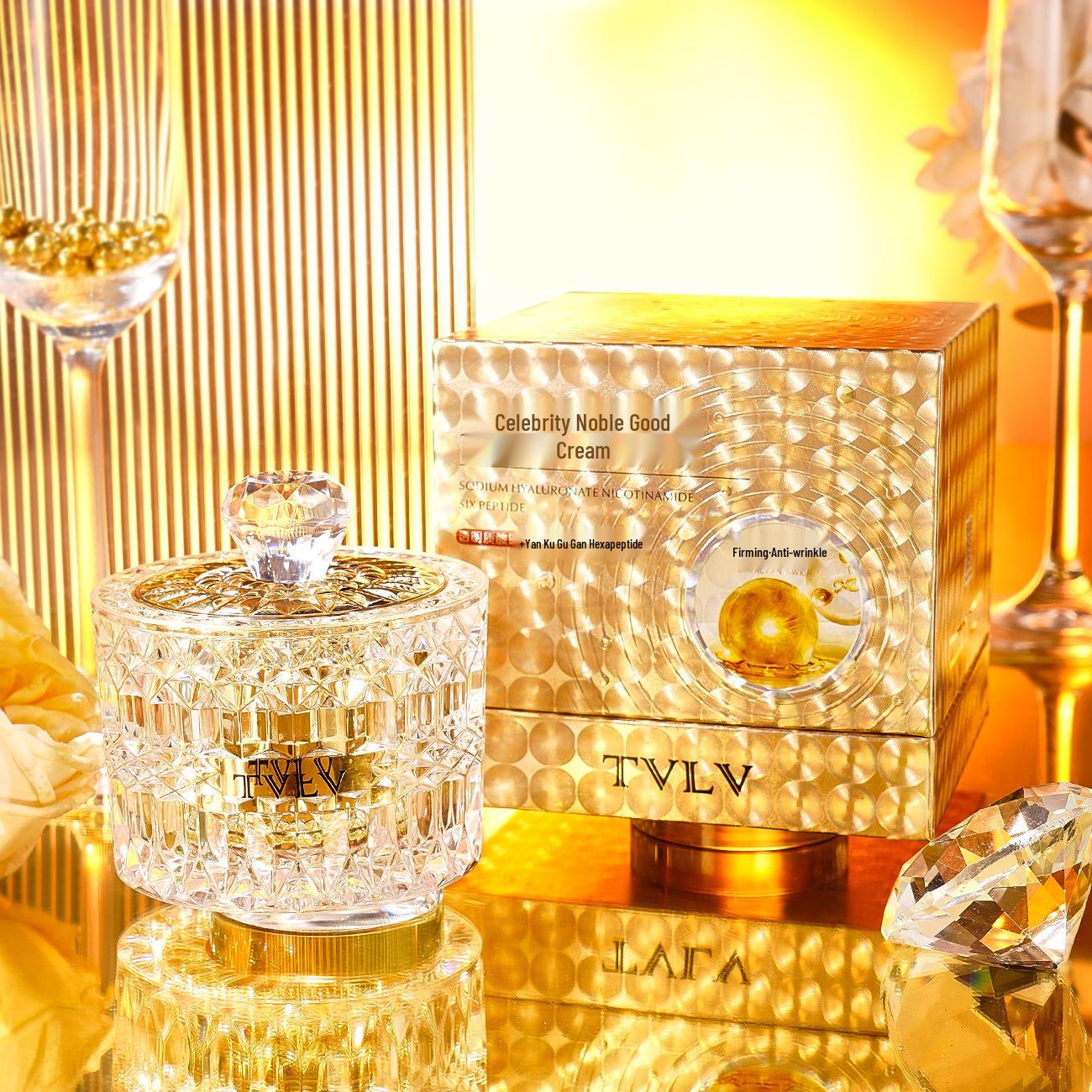 

TVLV Bifida Rich Lady Cream: Гладкий, Пухлый, Увлажняющий, Уменьшающий мелкие морщины и Осветляющий нюдовый крем для макияжа