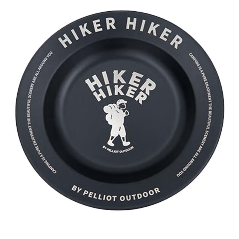 Pelliot HIKER 7.3-inch Stainless Steel Retro Dinner Plate