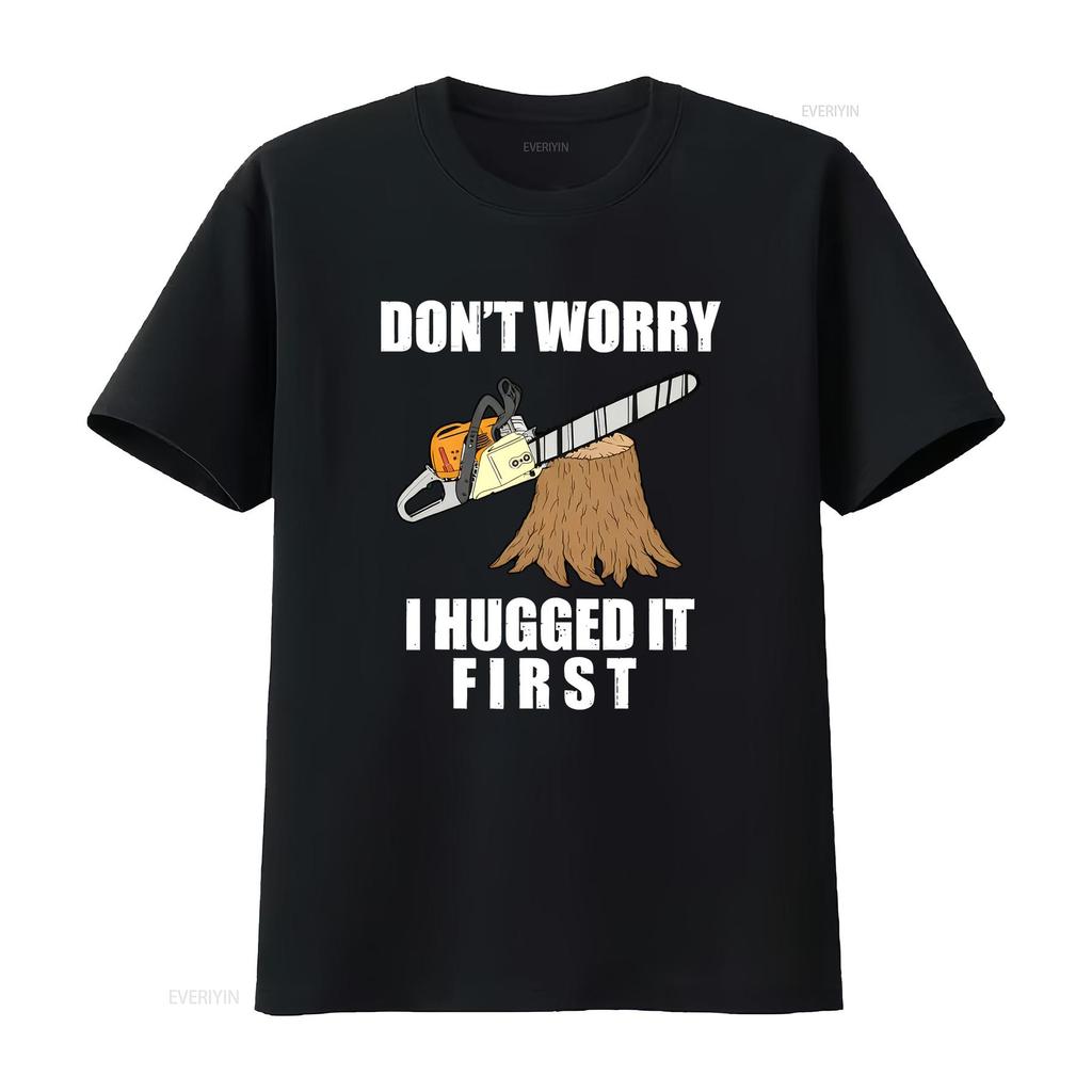 Funny Lumberjack Chainsaw Logging Arborist T Shirt S XL Vintage Washed Breathable Casual Top For Everyday Wear Stretched